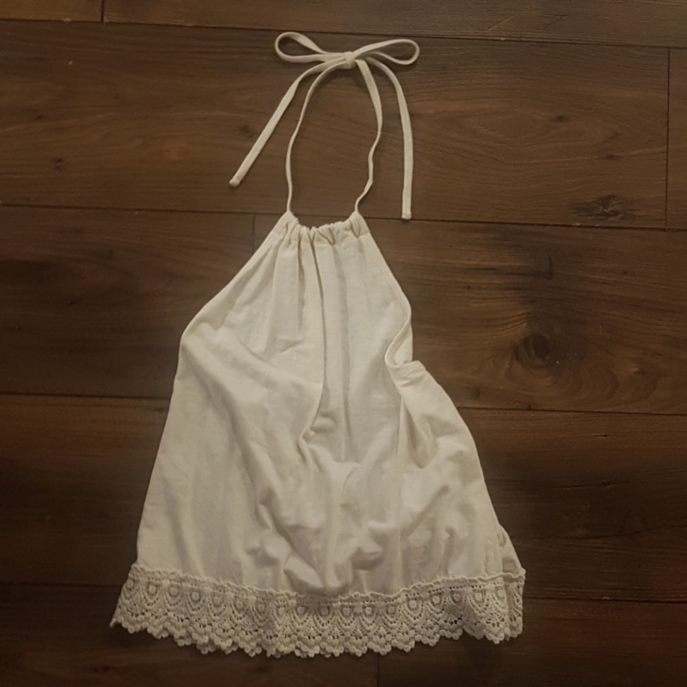 Cream blouse